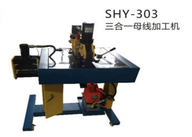 Macchina idraulica dell'unità di elaborazione della sbarra collettrice di multi funzione SHY-303 per il taglio, la perforazione e piegare