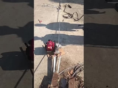 Ventilatore portatile a gas da 1 T per il tiraggio e il sollevamento dei cavi