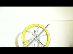 Lunghezza fibra di vetro fibra serpente cavo conduttore Rodder Push Rod Per Telecom cablo di fibra ottica Tirare E