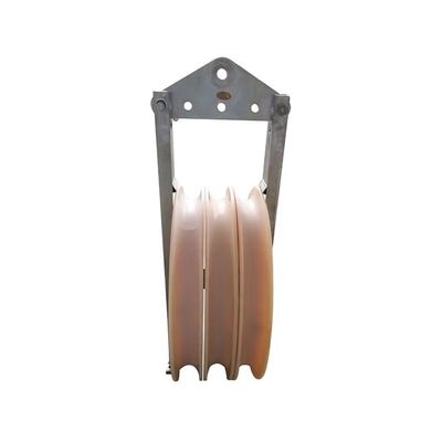 660 Serie Stringing Conductor Pulley Blocks Grande diametro OEM Tipo di tempistica personalizzabile