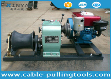 comprare Piccolo volume verricello a motore del motore diesel da 5 tonnellate per posa di un cavo con azionato a cinghia online manufacture