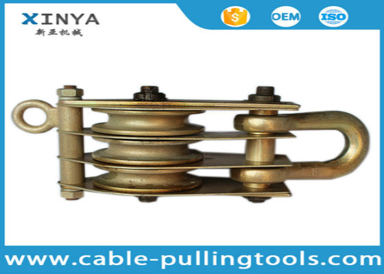 comprare Blocco Puleggia di Sollevamento in Acciaio per Carichi Pesanti da 3 Ton con Design a Pulegge Multiple per Sollevamento con Fune Metallica online manufacture