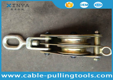 comprare Doppio paranco differenziale d'acciaio resistente del cavo metallico della ruota 3T con l'occhio della parte girevole online manufacture