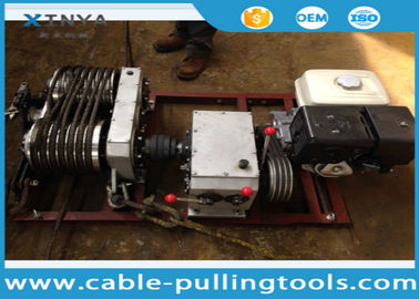 comprare Doppio argano dell'estrattore dell'argano del cavo della benzina di Honda del tamburo con capacità di carico 5T, 7 scanalature online manufacture