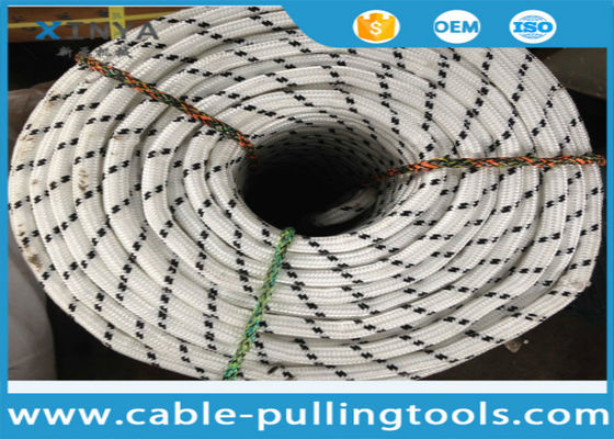 comprare Corda in nylon a doppia treccia per impieghi gravosi da 20 mm con resistenza alla rottura di 8200 kg per traino industriale online manufacture