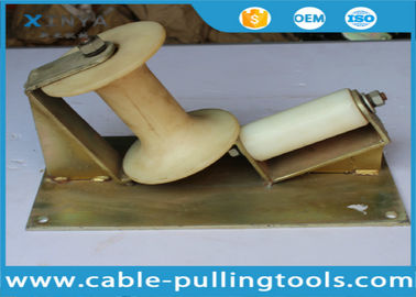 comprare rullo di posa di un cavo dell'angolo 10KN con la ruota di nylon per posa di un cavo online manufacture