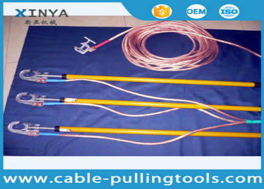 comprare 110 chilovolt di interramento di sicurezza del dispositivo foggiano l'elettricista 220KV con filo di rame/clip a terra online manufacture