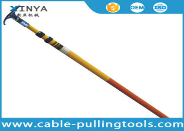 comprare Bastone caldo ad alta tensione telescopico della vetroresina facile di manutenzione con i metri di lunghezze 3 - 12 online manufacture