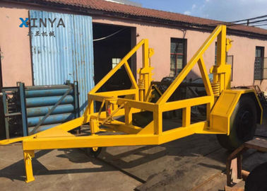 comprare Trasporto del tamburo per cavi da 5 tonnellate, rimorchio dell'avvolgicavo con il sistema di frenatura eccessivo di funzionamento online manufacture
