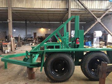 comprare Capacità rimorchio del tamburo per cavi da 12 tonnellate con il freno di mano ed il freno aerodinamico per la costruzione del cavo online manufacture