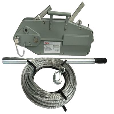 comprare 0.8Ton Capacity Manual Lever Winch with 20M Lifting Height and 1 Year Warranty for Construction Hoist online manufacture