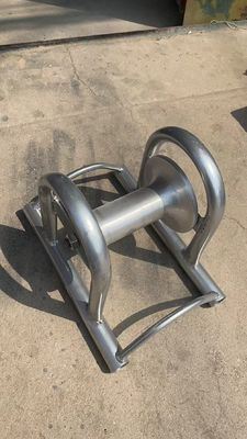 comprare 10KN carico nominale rulli di cavi in linea retta in alluminio per la trazione di fili lisci nell'installazione di cavi sotterranei e aerei online manufacture