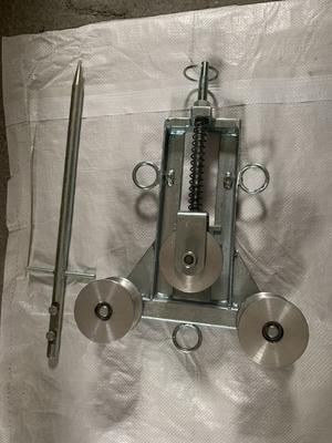 comprare Blocco di pulee a tre ruote con pulee in alluminio da 60-75 mm per la stringa di trasmissione della linea online manufacture