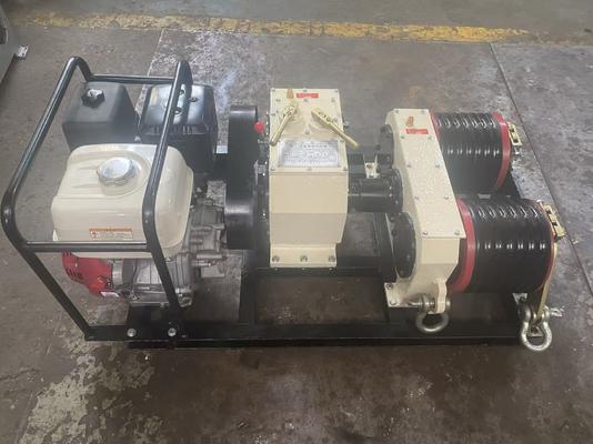 comprare 13HP Honda Gasoline Cable Winch Puller with 26m/min Lift Speed and 10m Maximum Lifting Height online manufacture