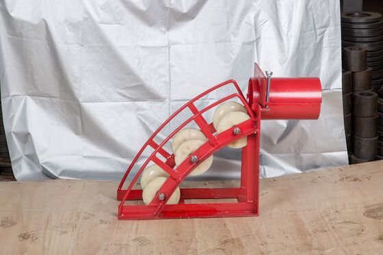 comprare B Series Cable Entrance Roller — Durable Heavy-Duty Steel Structure with High-Strength Nylon/Aluminum Rollers for Underground Power Installation online manufacture