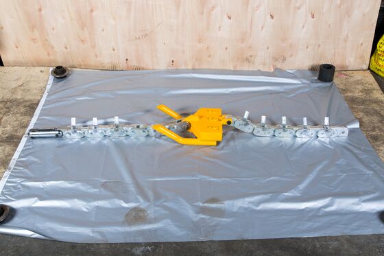 comprare 100kN Load Capacity Balancing Running Board for Triple-Bundle Conductors - Heavy-Duty Line Stringing Guide Tool online manufacture