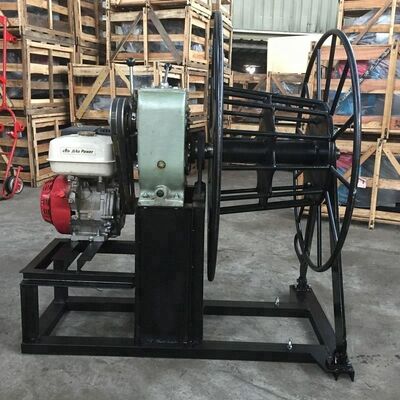 comprare Argano a fune in acciaio con capacità da 1/3/5/8 tonnellate e fermo di sicurezza per lavori di trazione gravosi online manufacture