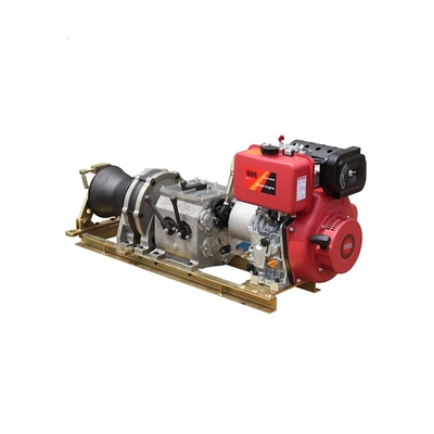 comprare 5 Ton Diesel Engine Capstan Winch per posa di un cavo online manufacture