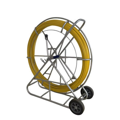 Lunghezza Fibra di vetro Fibra di serpente Cavo di condotto Rodder Push Rod Per Telecom Cavo di fibra ottica Tirare e pulire