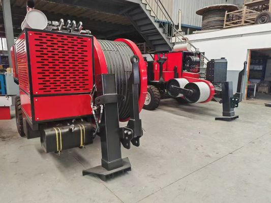 SA-YQ60 60KN Caviera idraulica con motore diesel per conduttore a corda