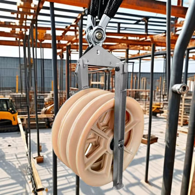 Grandi diametro cintura di nylon puleggia blocchi di stringa personalizzabili OEM Timing Stringing puleggia trasmissione di potenza elettrica puleggia