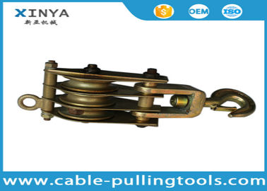 Tre ruote di 30KN di acciaio PULLEY BLOCK SNATCH BLOCK per tirare le corde