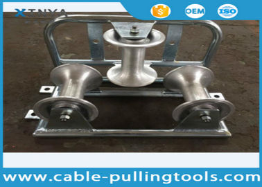 Rullo d'angolo triplo resistente di alluminio galvanizzato del cavo, carico nominale 10KN