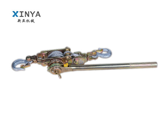 Tiracavo a cricchetto con capacità di carico nominale di 2 tonnellate, con acciaio resistente alla corrosione e movimento della maniglia a 360° per la tensionatura in edilizia