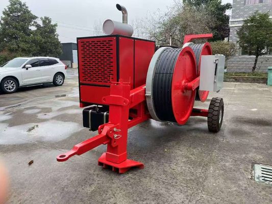 Tensionatore idraulico a tensione continua 2x50KN con motore diesel e controllo elettronico per la posa di cavi