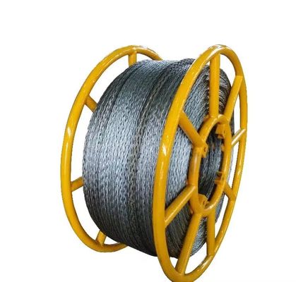 Corde di acciaio ad alta resistenza anti-torsione da 20 mm per cablaggi di linea di trasmissione a tensione
